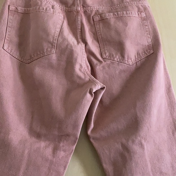 Zara Trafaluc Denimwear faded pink mom jeans - Picture 9 of 11